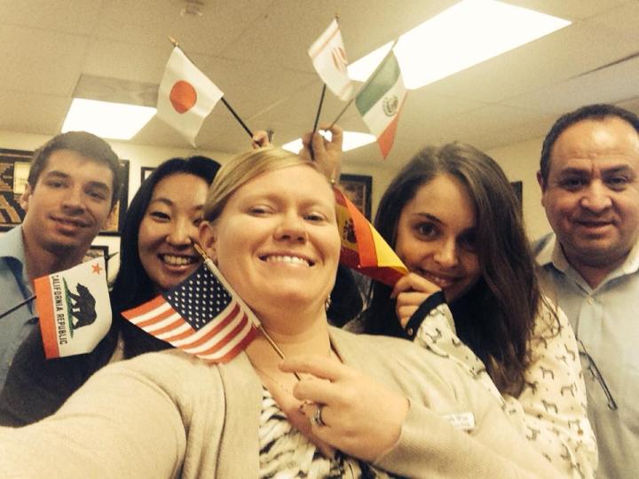 Nick, Kanako, Angela, René