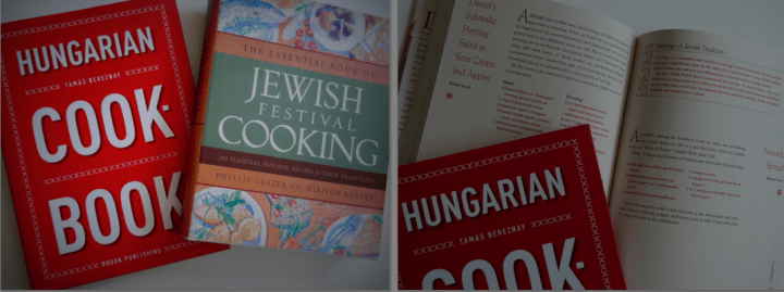 Hungarian Cookbook and Jewish Festival Cookbook
