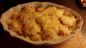 Recién salida del horno