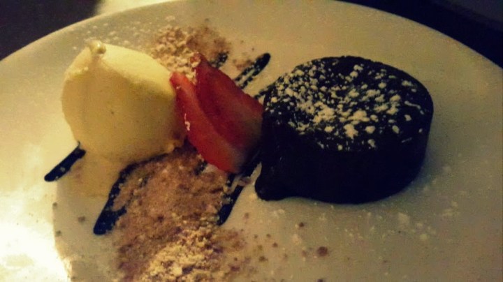 Coulant de chocolate