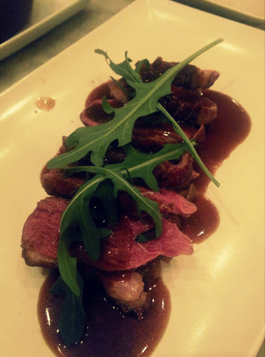 Magret de pato con chutney de mango 2