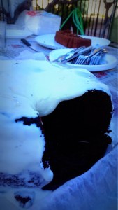 Tarta de cerveza Guinness