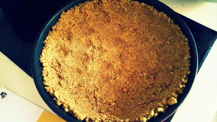 Base de galleta y mantequilla