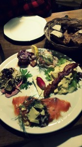 Nyhavn - Plato degustación con pan