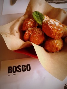 Croquetas de berenjena y parmegiana