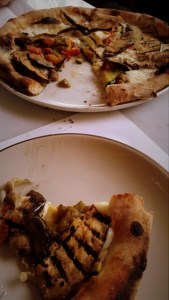 PIzza de verduras a la brasa