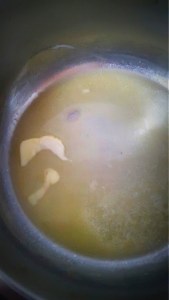 Derretir mantequilla