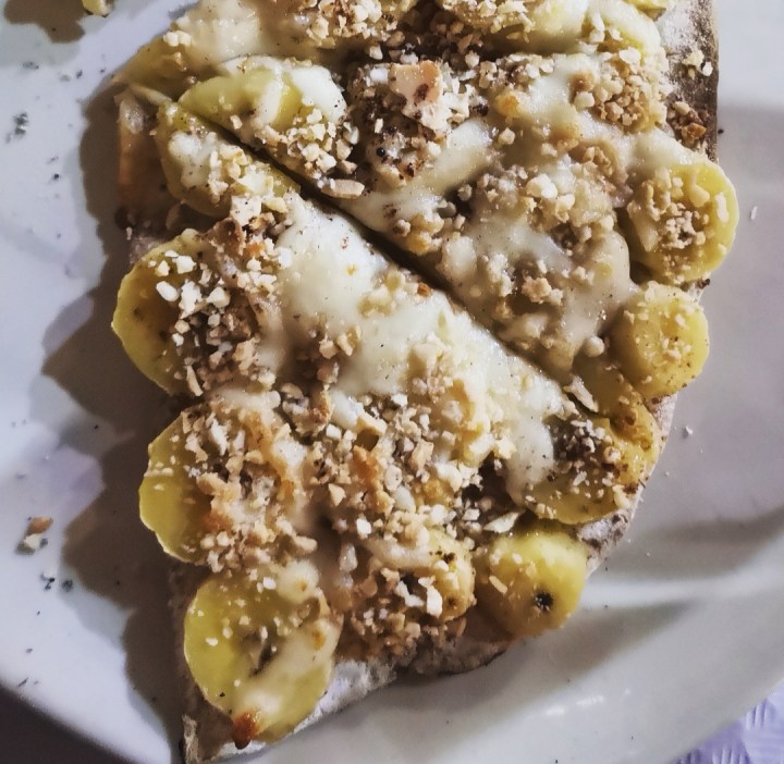 Pizza de plátano