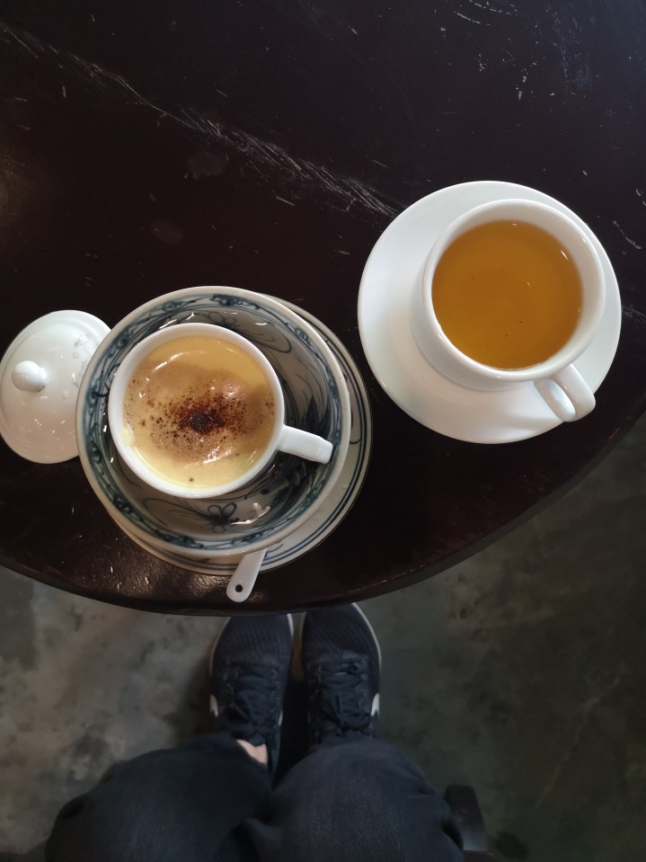 Egg Coffee en Pasion Fruit Coffee