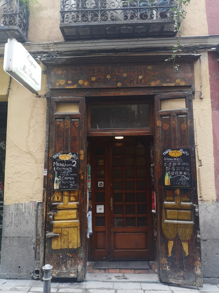 Entrada Crêperie Bretgane