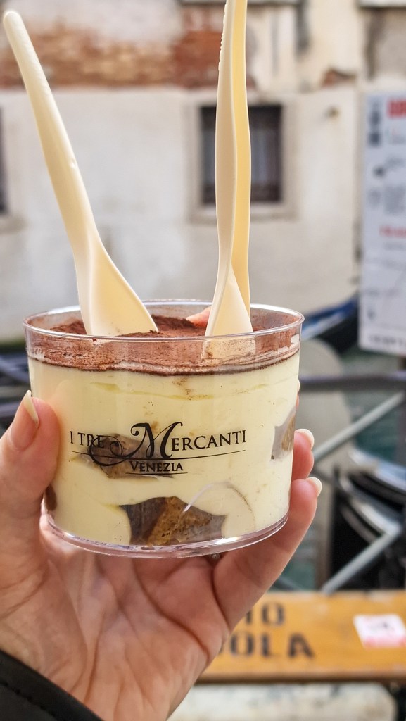 I Tre Mercanti Venecia tiramisú